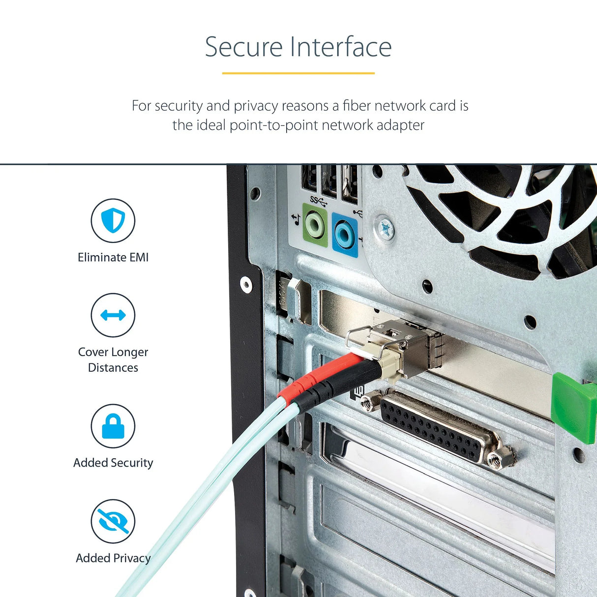 STARTECH 10G PCIe SFP+ Card - Single SFP+ Port Network Adapter - Open SFP+ for MSA-Compliant Modules|Direct-Attach Cables - 10 Gigabit Fiber PCIe NIC - PCI Express SFP+ Network Card (PEX10GSFP) (PEX10GSFP)