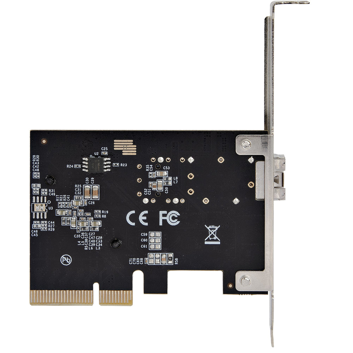 STARTECH 10G PCIe SFP+ Card - Single SFP+ Port Network Adapter - Open SFP+ for MSA-Compliant Modules|Direct-Attach Cables - 10 Gigabit Fiber PCIe NIC - PCI Express SFP+ Network Card (PEX10GSFP) (PEX10GSFP)