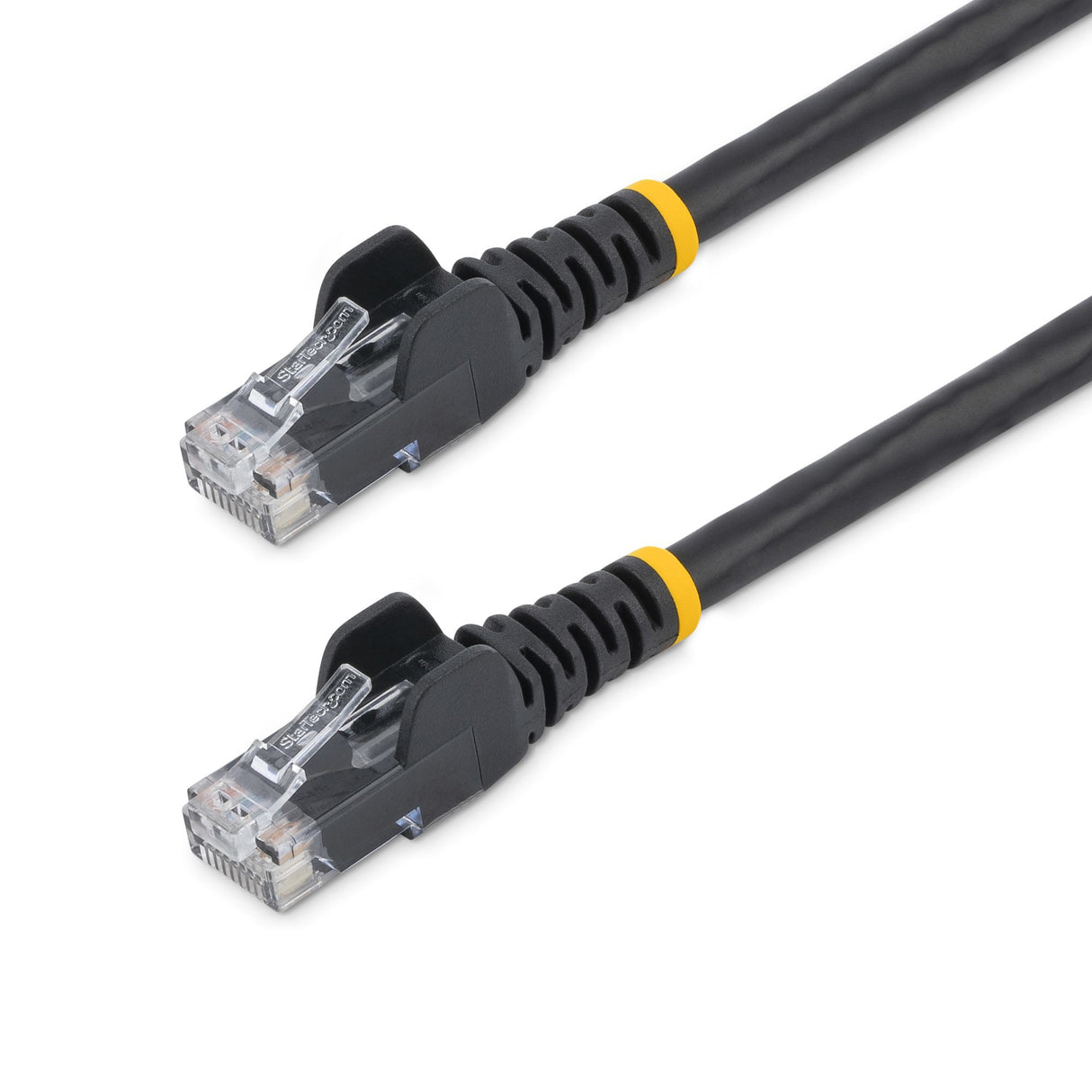 STARTECH 10m Black Cat5e Patch Cable with Snagless RJ45 Connectors - Long Ethernet Cable - 10 m Cat 5e UTP Cable (45PAT10MBK)
