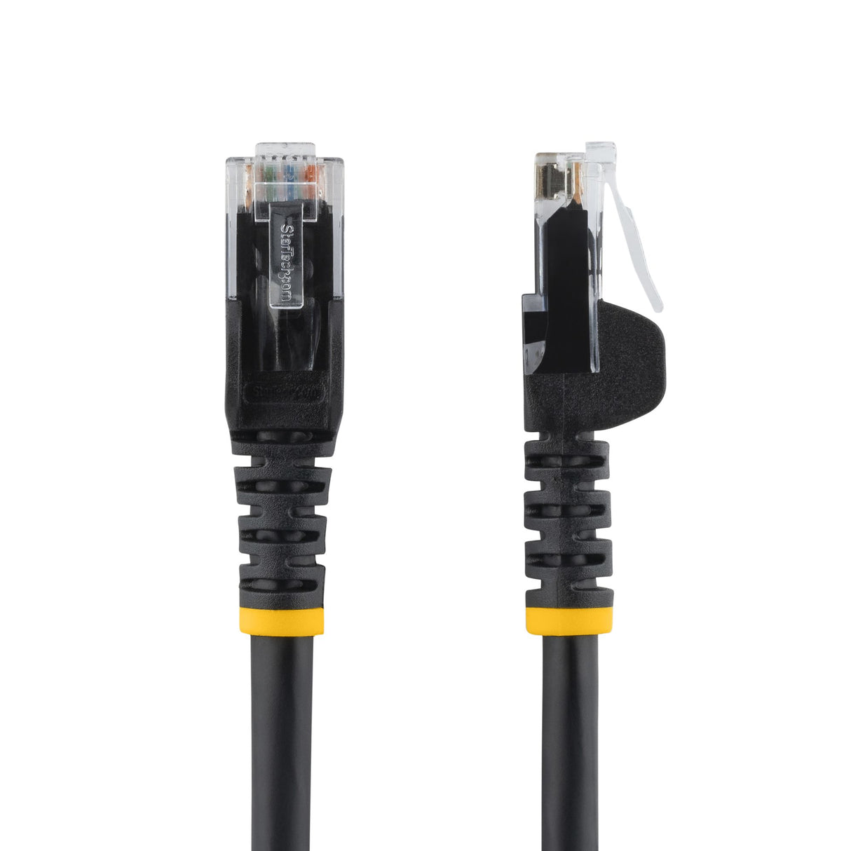 STARTECH 10m Black Cat5e Patch Cable with Snagless RJ45 Connectors - Long Ethernet Cable - 10 m Cat 5e UTP Cable (45PAT10MBK)