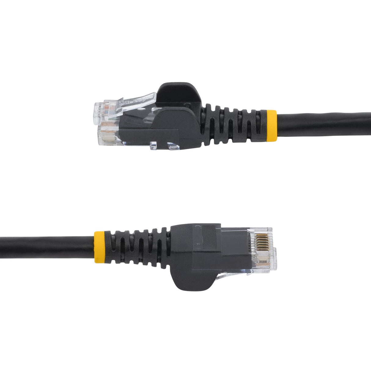 STARTECH 10m Black Cat5e Patch Cable with Snagless RJ45 Connectors - Long Ethernet Cable - 10 m Cat 5e UTP Cable (45PAT10MBK)