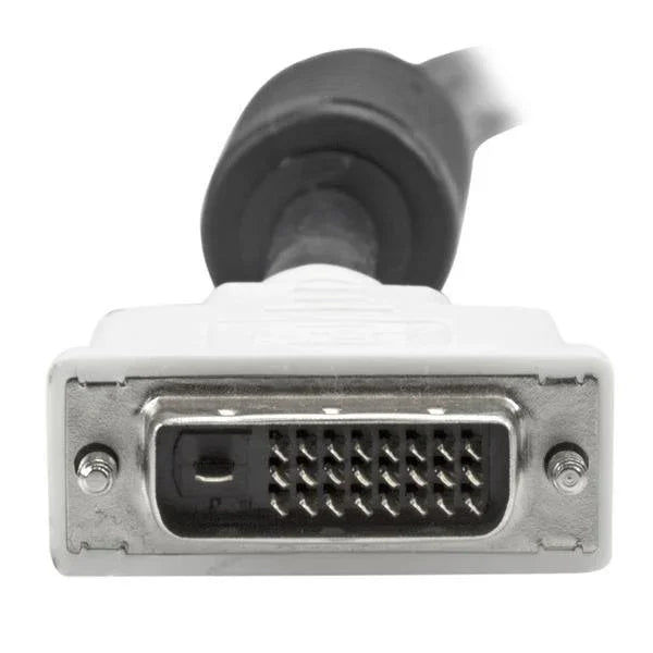 STARTECH 10m DVI-D Dual Link Cable - Male to Male DVI-D Digital Video Monitor Cable - 25 pin DVI-D Cable M|M Black 10 Meter | 2560x1600 (DVIDDMM10M)