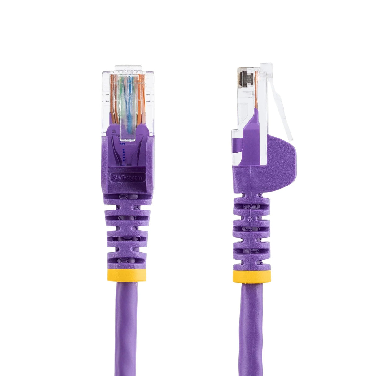 STARTECH 10m Purple Cat5e Patch Cable with Snagless RJ45 Connectors - Long Ethernet Cable - 10 m Cat 5e UTP Cable (45PAT10MPL)