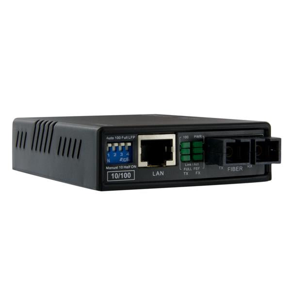 STARTECH 10|100 Fiber to Ethernet Media Converter Multi Mode SC 2 km (MCM110SC2)