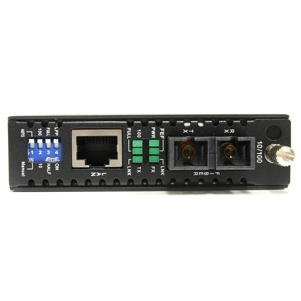 STARTECH 10|100 Mbps Single Mode Fiber Media Converter SC 30 km (ET90110SM302)