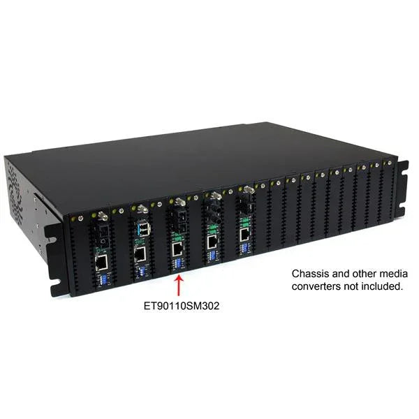 STARTECH 10|100 Mbps Single Mode Fiber Media Converter SC 30 km (ET90110SM302)