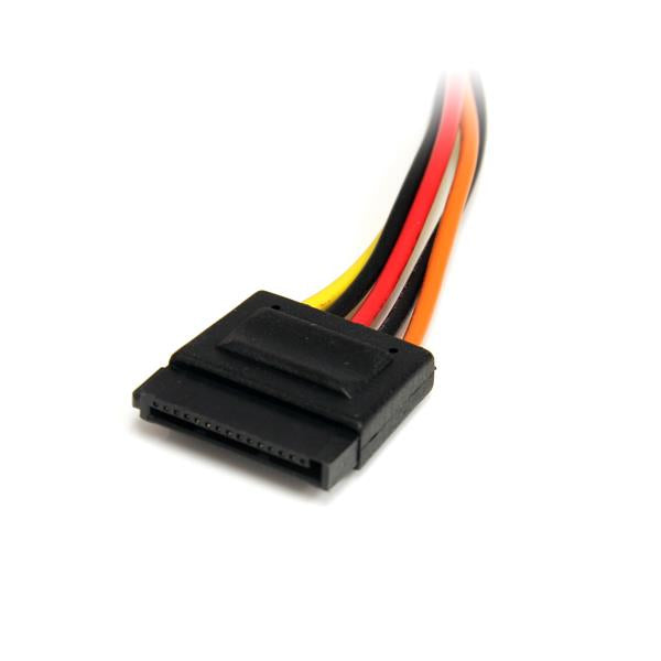 STARTECH 12in 15 pin SATA Power Extension Cable - SATA Power Male to Female Extender - 12 Inch SATA Power Extension Cord (SATAPOWEXT12)