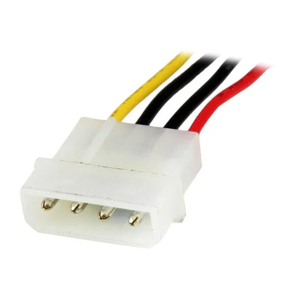 STARTECH 12in Molex LP4 Power Extension Cable M|F - 4 pin Molex Power Connector - 4 pin Power Extension Cable - LP4 Power Cable (LP4POWEXT12)