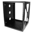 STARTECH 12U Sideways Wall-Mount Rack for Servers - Side-Mount Server Rack for Easy Access (RK1219SIDEM)