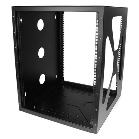 STARTECH 12U Sideways Wall-Mount Rack for Servers - Side-Mount Server Rack for Easy Access (RK1219SIDEM)