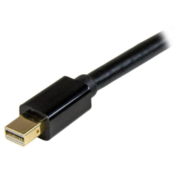 STARTECH 15ft (5m) Mini DisplayPort to HDMI Cable - 4K 30Hz Video - mDP to HDMI Adapter Cable - Mini DP or Thunderbolt 1|2 Mac|PC to HDMI Monitor|Display - mDP to HDMI Converter Cord (MDP2HDMM5MB) (MDP2HDMM5MB)