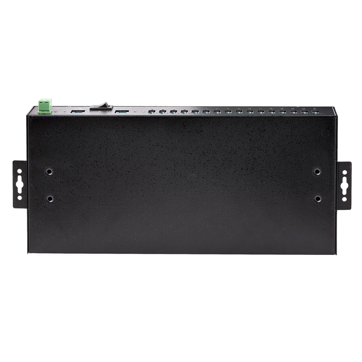 STARTECH 16-Port Industrial USB 3.0 Hub 5Gbps | Metal | DIN|Surface|Rack Mountable | ESD Protection | Terminal Block Power | up to 120W Shared USB Charging | Dual-Host Hub|Switch (5G16AINDS-USB-A-HUB) (5G16AINDS-USB-A-HUB)