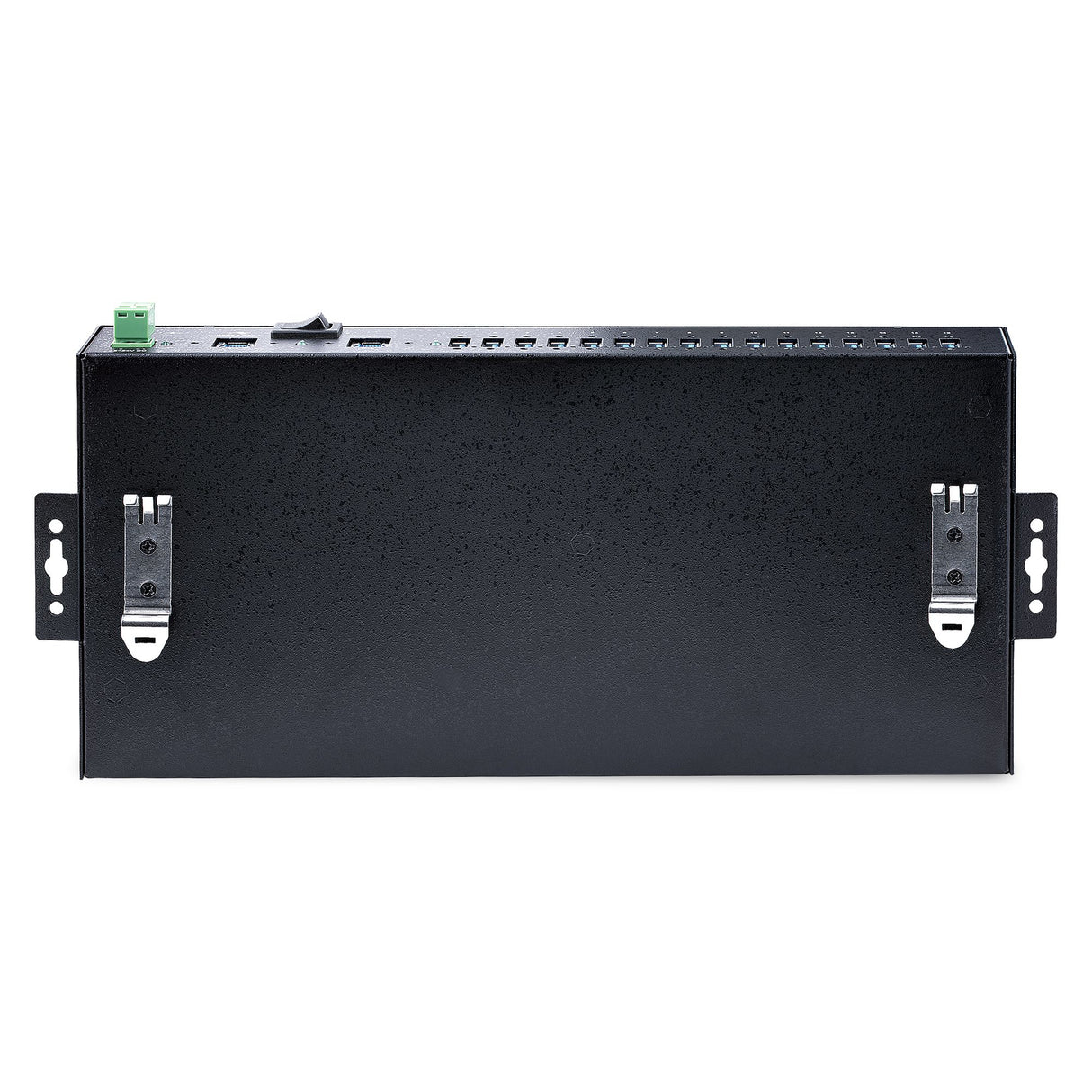STARTECH 16-Port Industrial USB 3.0 Hub 5Gbps | Metal | DIN|Surface|Rack Mountable | ESD Protection | Terminal Block Power | up to 120W Shared USB Charging | Dual-Host Hub|Switch (5G16AINDS-USB-A-HUB) (5G16AINDS-USB-A-HUB)