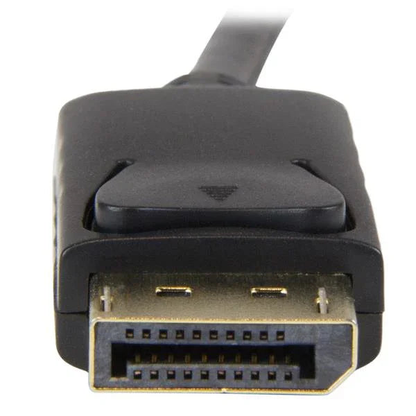 STARTECH 16ft (5m) DisplayPort to HDMI Cable - 4K 30Hz - DisplayPort to HDMI Adapter Cable - DP 1.2 to HDMI Monitor Cable Converter - Latching DP Connector - Passive DP to HDMI Cord (DP2HDMM5MB) (DP2HDMM5MB)