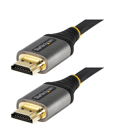 STARTECH 16ft (5m) HDMI 2.1 Cable 8K - Certified Ultra High Speed HDMI Cable 48Gbps - 8K 60Hz|4K 120Hz HDR10+ eARC - Ultra HD 8K HDMI Cable - Monitor|TV|Display - Flexible TPE Jacket (HDMM21V5M) (HDMM21V5M)