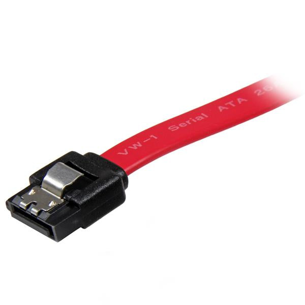 STARTECH 18in Latching SATA Cable - Serial ATA Cable (LSATA18)