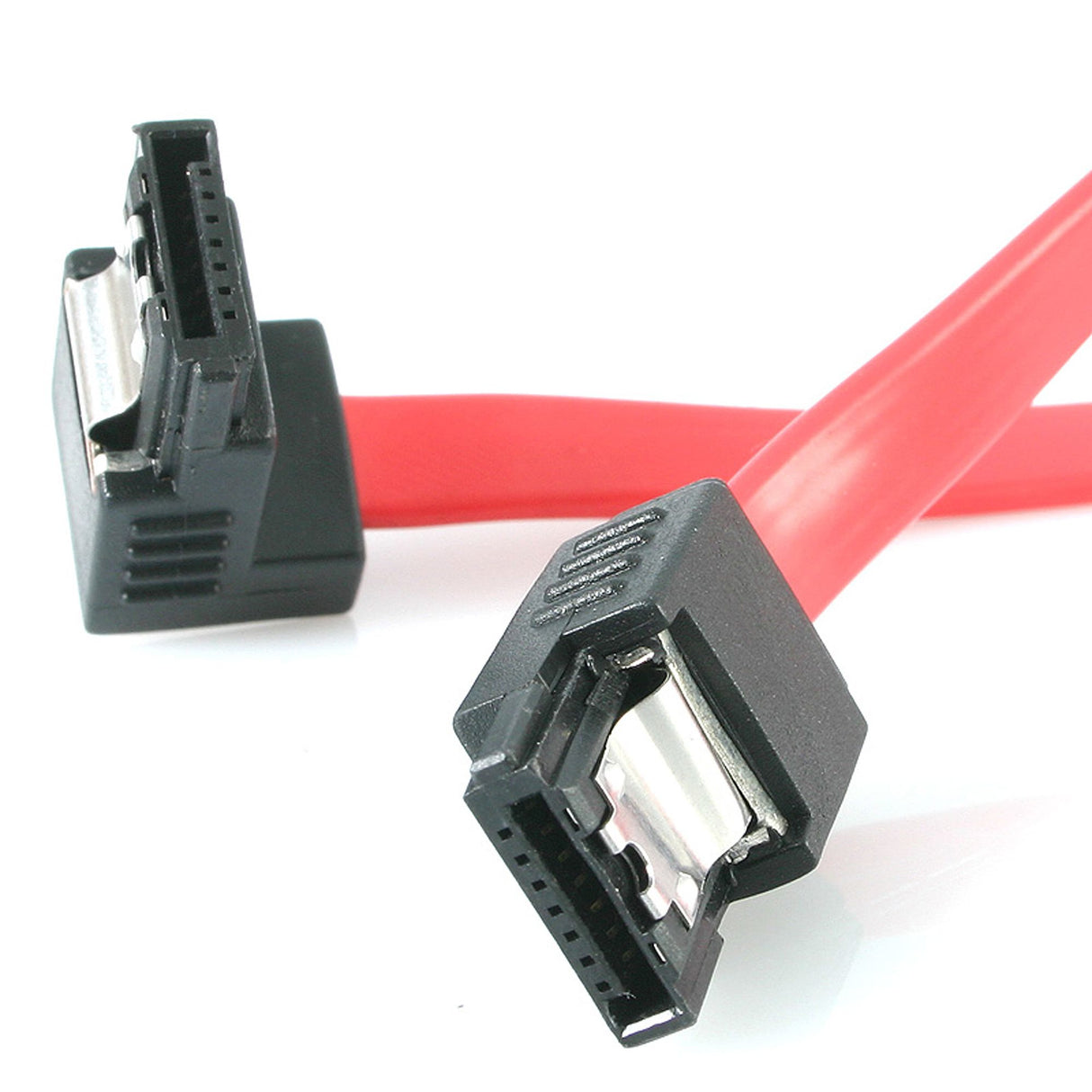 STARTECH 18in Latching SATA to Right Angle SATA Serial ATA Cable (LSATA18RA1)