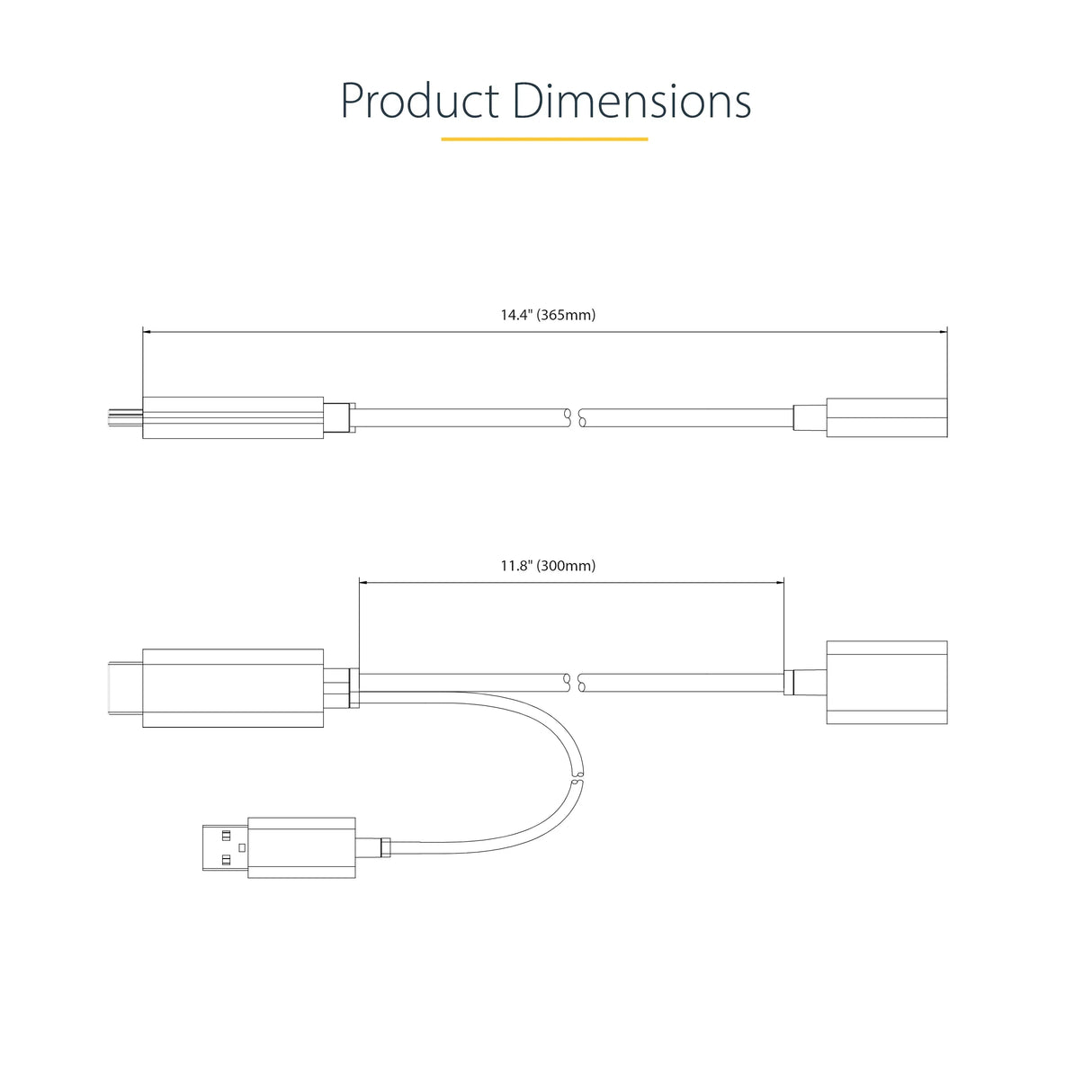STARTECH 1ft (30cm) HDMI to DisplayPort Adapter Cable | Active 4K 60Hz HDMI 2.0 to DP 1.2 Converter | HDR | USB Bus Powered Source to DisplayPort Monitor for Laptops|PC (128-HDMI-DISPLAYPORT) (128-HDMI-DISPLAYPORT)