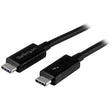 STARTECH 1m (3.3ft) Passive Thunderbolt 3 Cable | 20Gbps | 100W PD | 4K Video | Thunderbolt Cable | Compatible with USB4|DP Alt Mode | Thunderbolt 4 | USB 3.2|Type-C (TBLT3MM1M) (TBLT3MM1M)