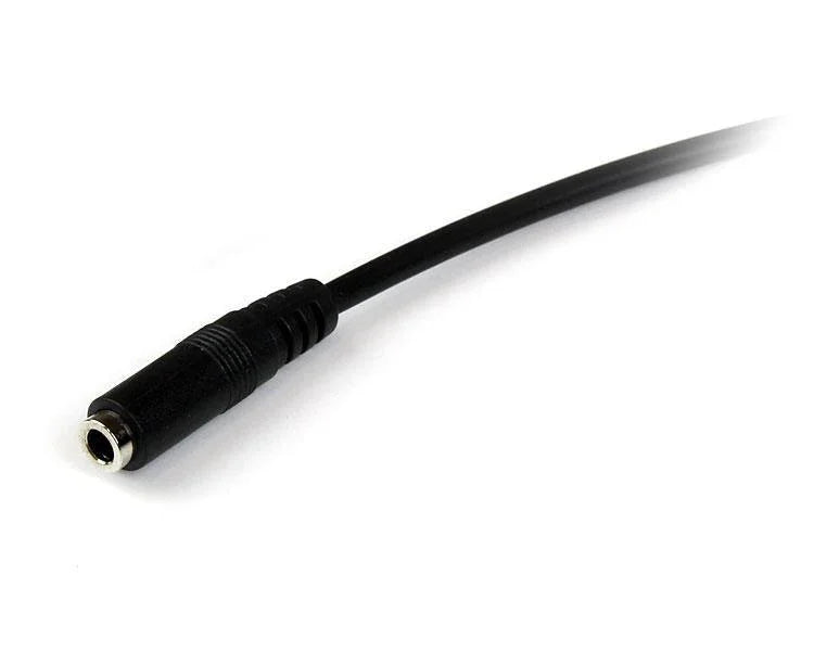 STARTECH 1m 3.5mm 4 Position TRRS Headset Extension Cable - M|F - audio Extension Cable for iPhone (MUHSMF1M)