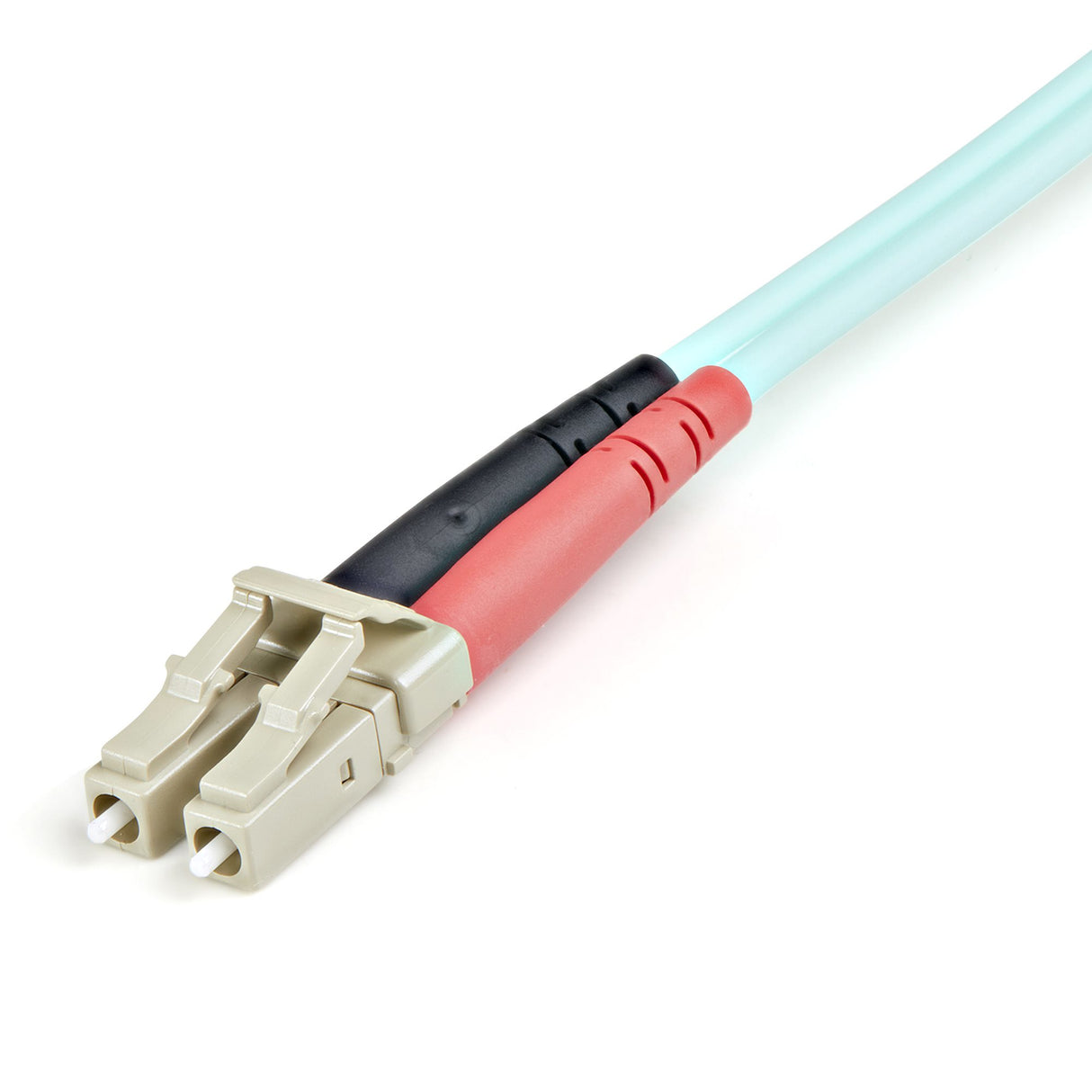 STARTECH 1m (3ft) LC|UPC to LC|UPC OM3 Multimode Fiber Optic Cable | Full Duplex 50|125µm Zipcord Fiber | 100G Networks | LOMMF|VCSEL | <0.3dB Low Insertion Loss | LSZH Fiber Patch Cord (A50FBLCLC1) (A50FBLCLC1)