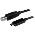 STARTECH 1m (3ft) USB-C to USB-B Cable - M|M - USB 2.0 - USB Type-C to USB Type-B Cable (USB2CB1M)
