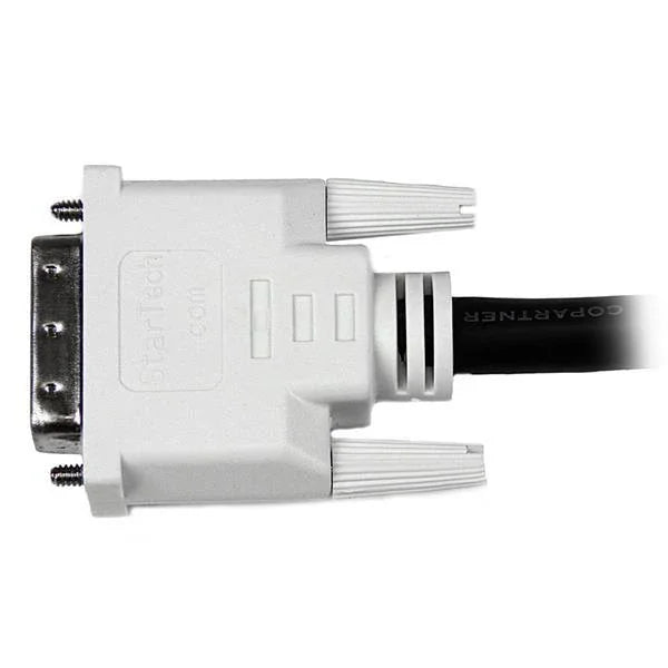 STARTECH 1m DVI-D Dual Link Cable - Male to Male DVI-D Digital Video Monitor Cable - 25 pin DVI-D Cable M|M Black 1 Meter - 2560x1600 (DVIDDMM1M)