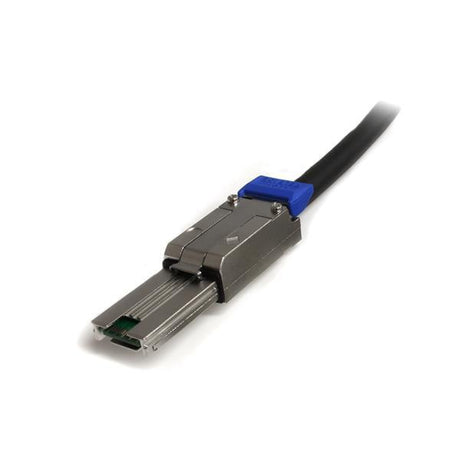 STARTECH 1m External Mini SAS Cable - Serial Attached SCSI SFF-8088 to SFF-8088 - 2x SFF-8088 (M) - 1 meter | Black (ISAS88881)
