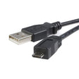 STARTECH 1m Micro USB Cable - A to Micro B - 1m USB a to Micro Cable - 1m USB 2.0 Micro Cable (UUSBHAUB1M)