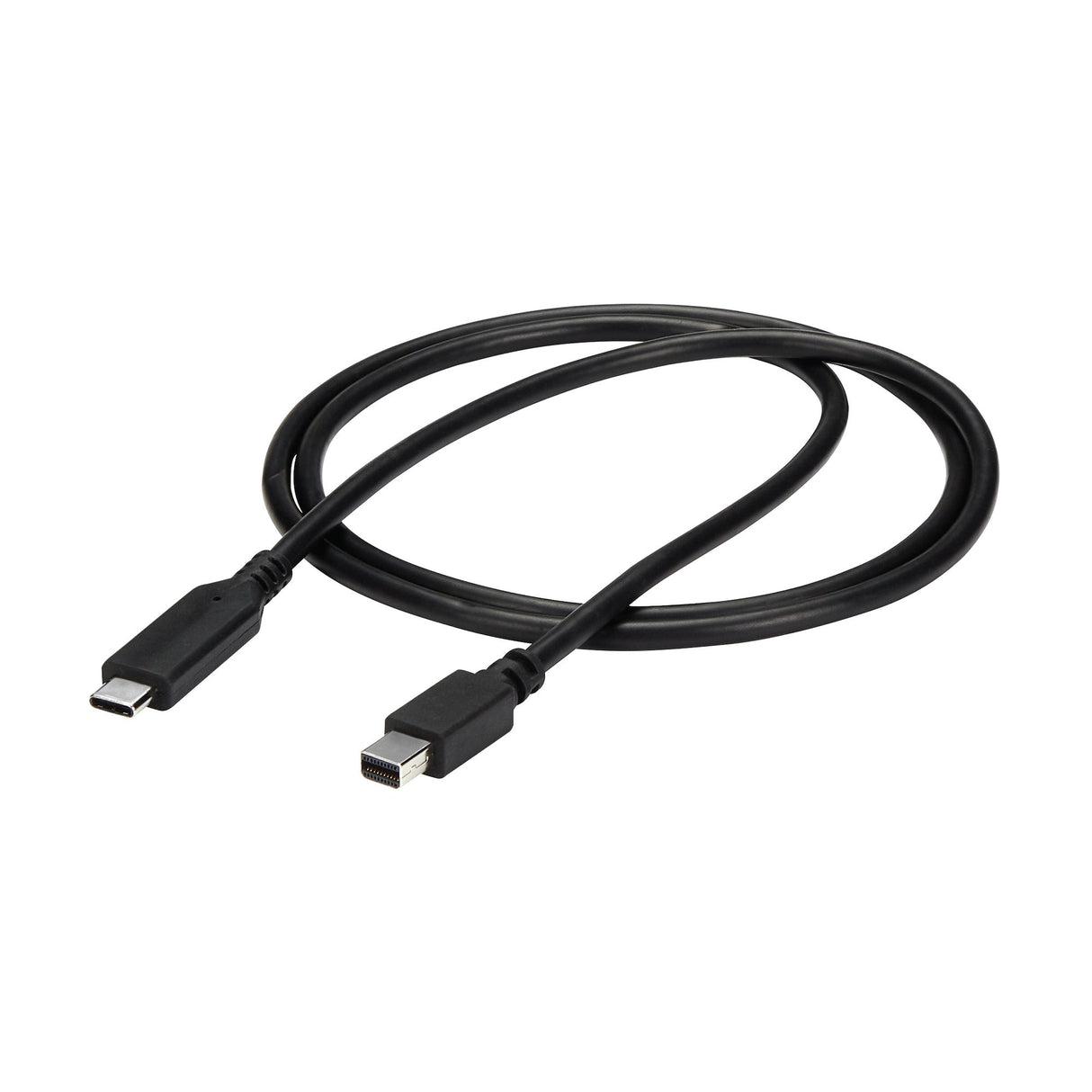 STARTECH 1m | 3.3ft USB-C to Mini DisplayPort Cable - 4K 60Hz - Black - USB 3.1 Type C to mDP Adapter (CDP2MDPMM1MB) (CDP2MDPMM1MB)