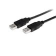 STARTECH 1m USB 2.0 A to A Cable - M|M - 1m USB 2.0 aa Cable - USB a male to a male Cable (USB2AA1M)