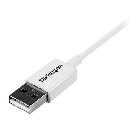 STARTECH 1m White Micro USB Cable Cord - A to Micro B - Micro USB Charging Data Cable - USB 2.0 - 1x USB A Male | 1x USB Micro B Male (USBPAUB1MW)