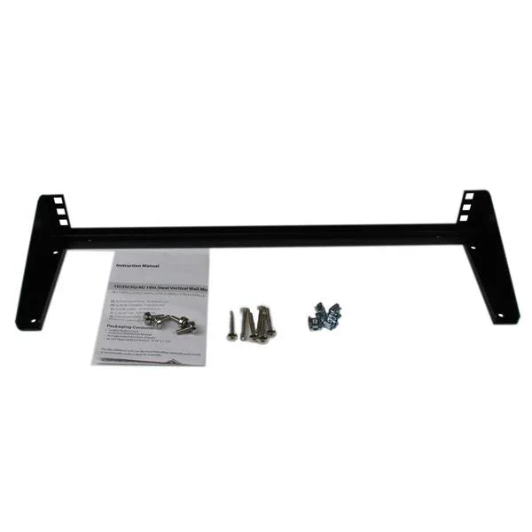 STARTECH 1U Wall Mount Patch Panel Bracket | 19 in | Steel - Vertical Mounting Bracket for Networking and Data Equipment (RK119WALLV) (RK119WALLV)