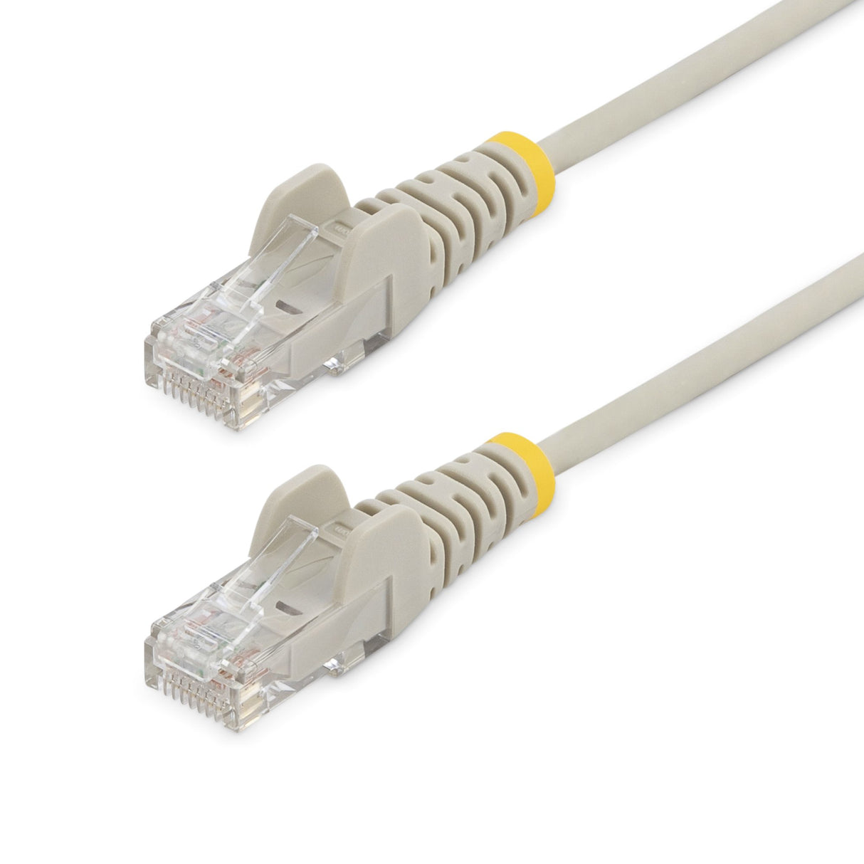 STARTECH 2.5 m CAT6 Cable - Slim - Snagless RJ45 Connectors - Grey (N6PAT250CMGRS)