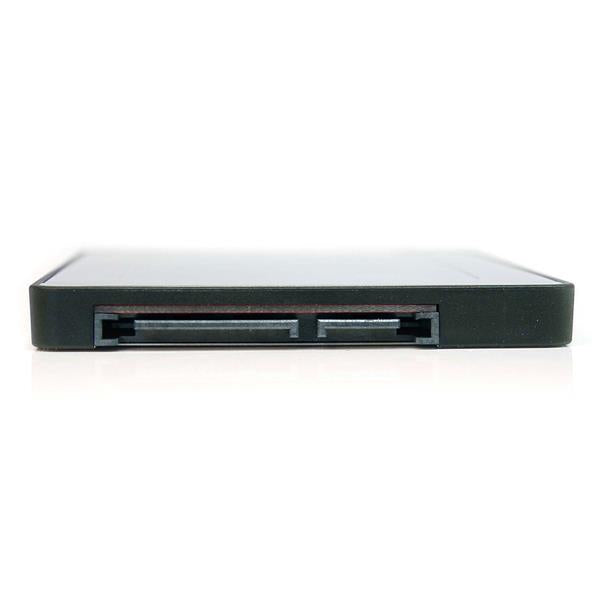 STARTECH 2.5in SATA to Mini SATA SSD Adapter Enclosure - Mini PCIe ssd Adapter - SATA to mSATA - Mini PCIe SATA (SAT2MSAT25)