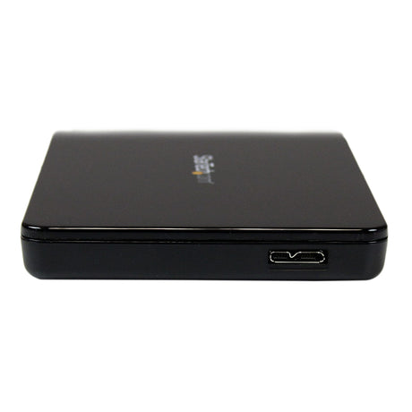 STARTECH 2.5in USB 3.0 External SATA III SSD Hard Drive Enclosure with UASP | Portable External USB HDD with Tool-less Installation (S2510BPU33) (S2510BPU33)