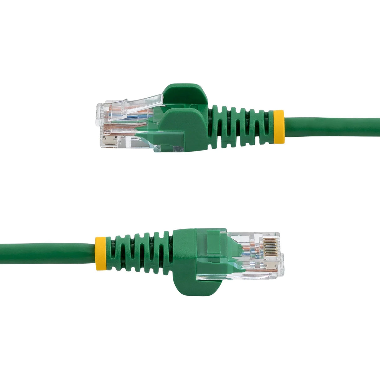 STARTECH 2 m Green Cat5e Snagless RJ45 UTP Patch Cable - 2m Patch Cord - Ethernet Patch Cable - RJ45 Male to Male Cat 5e Cable (45PAT2MGN) (45PAT2MGN)