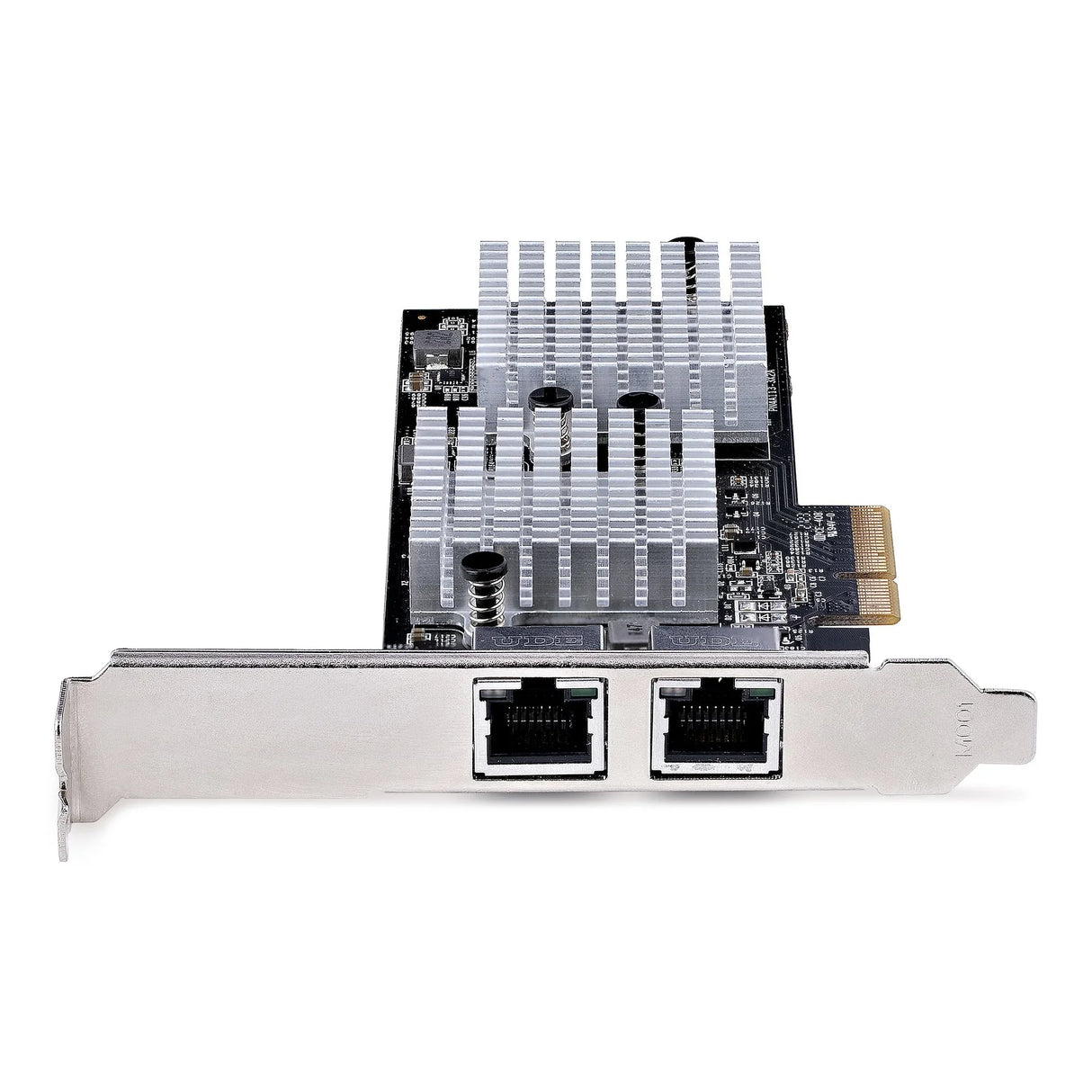 STARTECH 2-Port 10GbE PCIe Network Adapter Card | Network Card for PCs|Servers | Six-Speed PCIe Ethernet Card with Jumbo Frame Support | NIC|LAN Interface Card | 10GBASE-T and NBASE-T (ST10GSPEXNDP2) (ST10GSPEXNDP2)