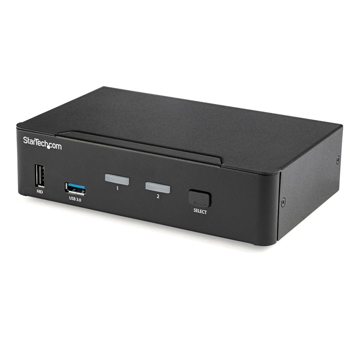 STARTECH 2 Port DisplayPort KVM Switch - 4K 60Hz - Single Display - Dual Port UHD DP 1.2 USB KVM Switch with Integrated USB 3.0 Hub & Audio - Dell HP Apple Lenovo - TAA Compliant (SV231DPU34K) (SV231DPU34K)