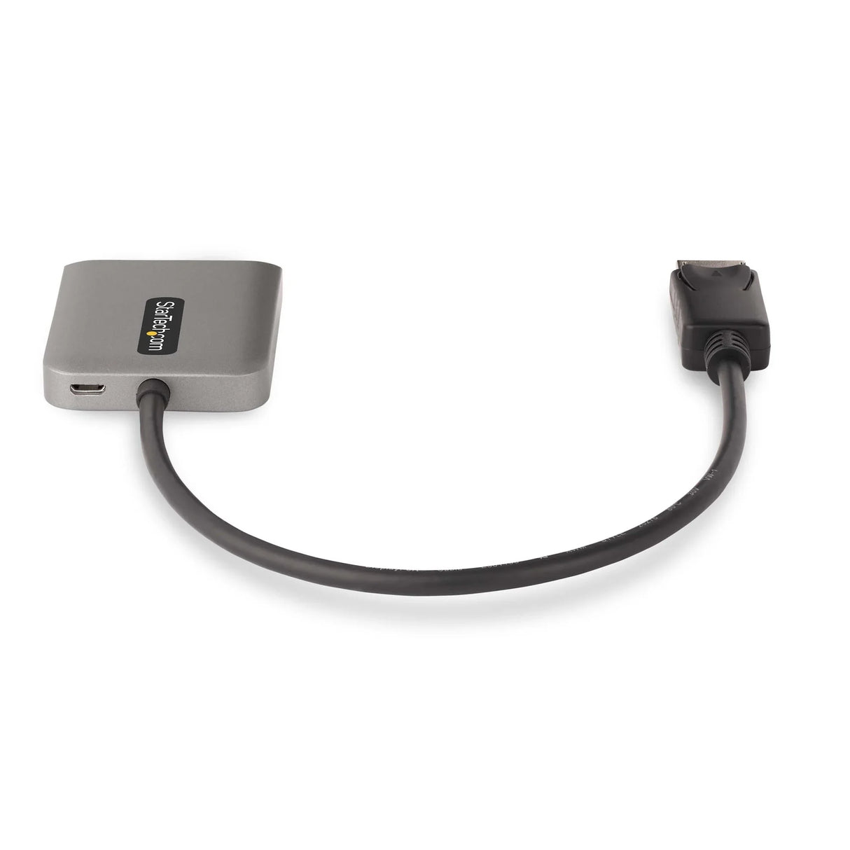 STARTECH 2-Port DisplayPort MST Hub | Dual 4K 60Hz | DP to 2x DisplayPort Monitor Adapter | DP 1.4 Multi-Monitor Video Adapter | 1ft (30cm) Built-in Cable | USB Powered | Windows Only (MST14DP122DP) (MST14DP122DP)