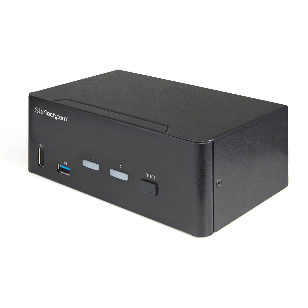 STARTECH 2 Port Dual Monitor HDMI KVM Switch - 4K 60Hz Ultra HD HDR - Desktop 4K HDMI 2.0 KVM Switch with 2 Port USB 3.0 Hub (5Gbps) & 4x USB 2.0 HID | Audio - Hotkey Switching - TAA (SV231DHU34K6) (SV231DHU34K6)