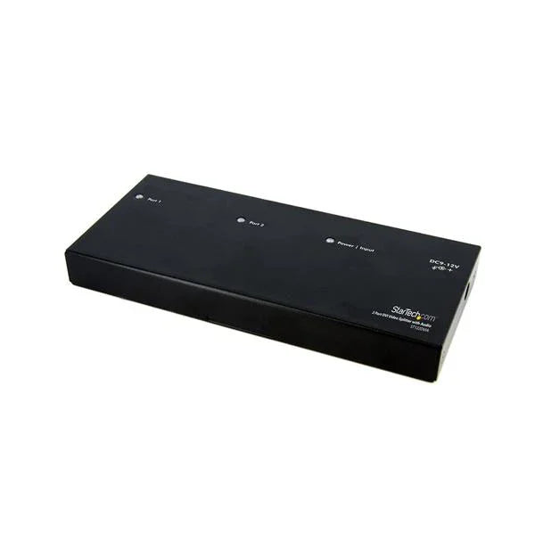 STARTECH 2 Port DVI Video Splitter with Audio - DVI Splitter with Audio - 2 Port DVI Splitter - DVI Video Splitter (ST122DVIA)