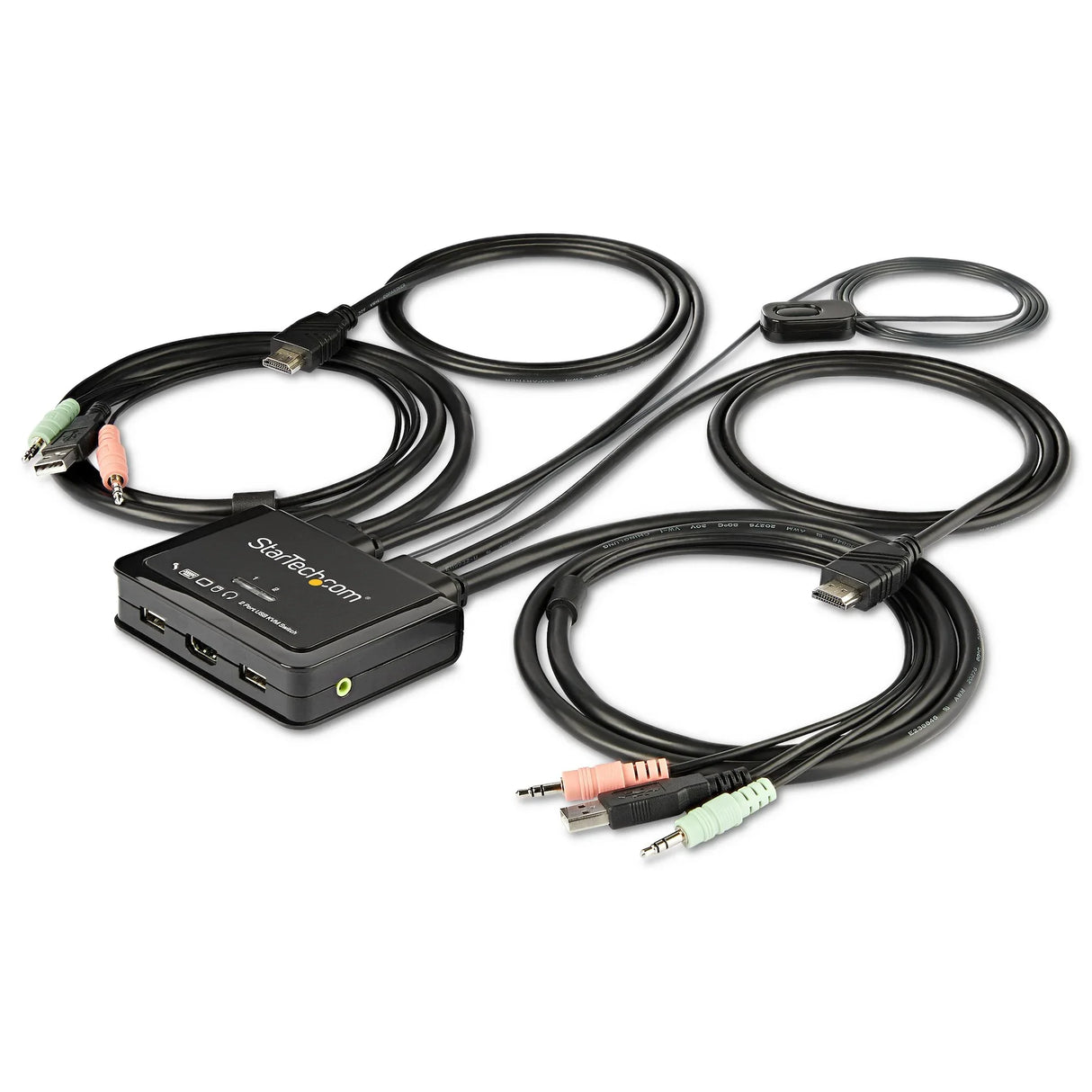 STARTECH 2 Port HDMI KVM Switch - 4K 60Hz -
