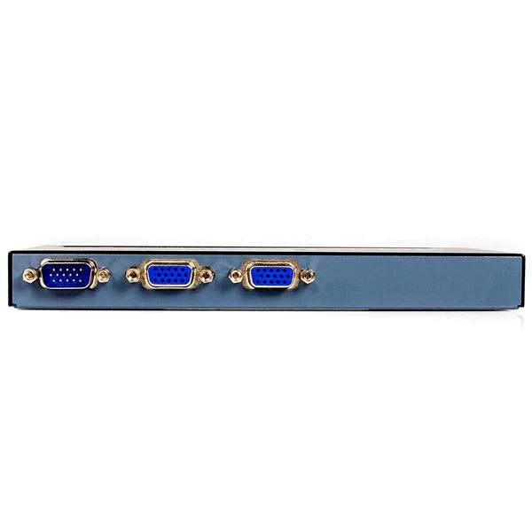 STARTECH 2 Port High Resolution VGA Video Splitter with Built-in video Amplifier - 350 MHz - VGA Video Splitter 1 x 2 - 2048x1536 80Hz (ST122PRO)