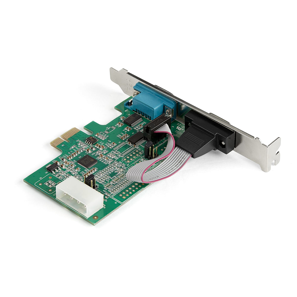 STARTECH 2-port PCI Express RS232 Serial Adapter Card - PCIe RS232 Serial Host Controller Card - PCIe to Dual Serial DB9 Card - 16950 UART - Expansion Card | Windows & Linux (PEX2S953) (PEX2S953)