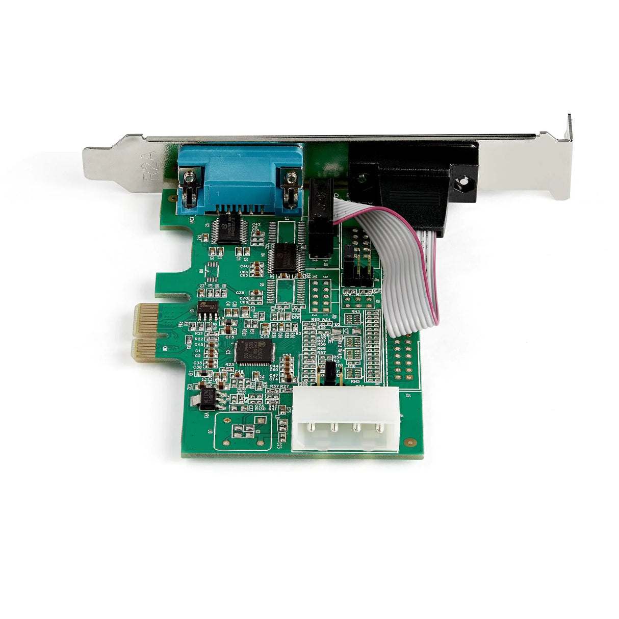 STARTECH 2-port PCI Express RS232 Serial Adapter Card - PCIe RS232 Serial Host Controller Card - PCIe to Dual Serial DB9 Card - 16950 UART - Expansion Card | Windows & Linux (PEX2S953) (PEX2S953)