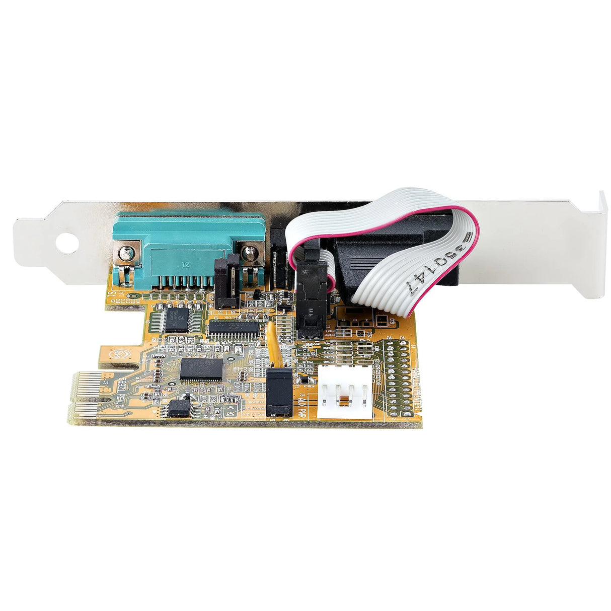 STARTECH 2-Port PCI Express Serial Interface Card | Dual Port PCIe to RS232 (DB9) Serial Card | 16C1050 UART | Standard|Low Profile Brackets | COM Retention | For Windows|Linux (21050-PC-SERIAL-CARD) (21050-PC-SERIAL-CARD)