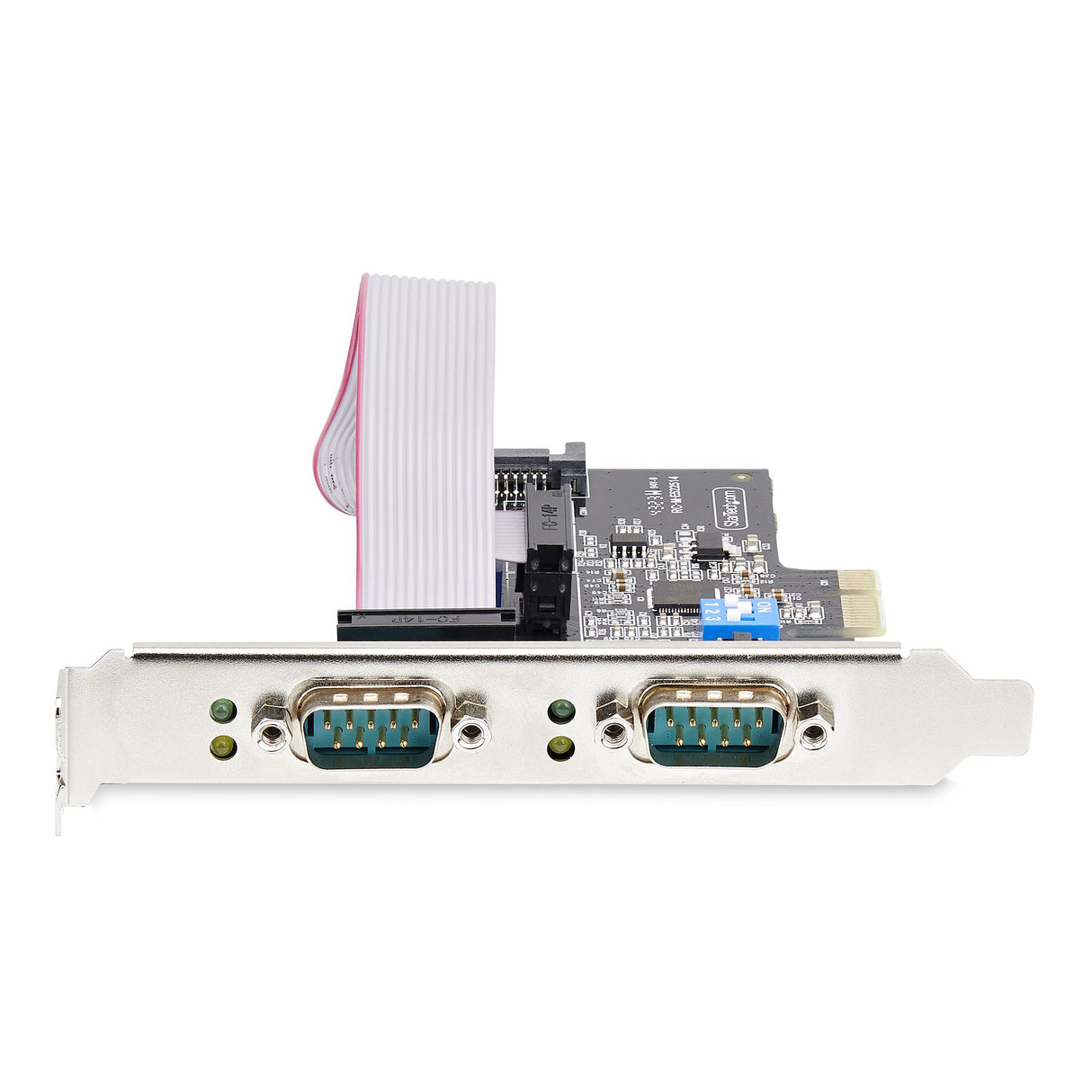 STARTECH 2-Port Serial PCIe Card | Dual-Port PCI Express to RS232|RS422|RS485 DB9 Serial Card | Standard|Low-Profile Brackets | 16C1050 UART | ESD Protection | Windows|Linux (2S232422485-PC-CARD) (2S232422485-PC-CARD)