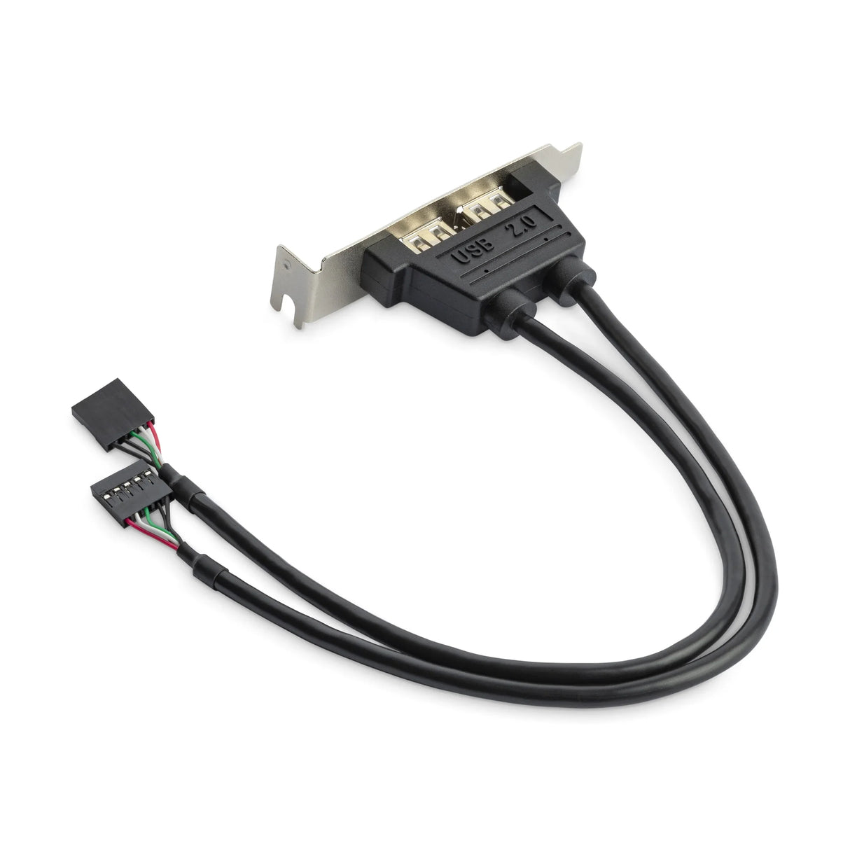 STARTECH 2 Port USB A Female Low Profile Slot Plate Adapter (USBPLATELP)