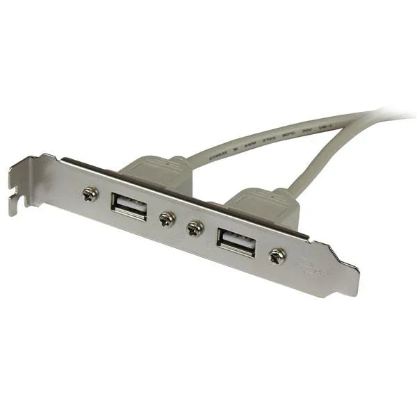 STARTECH 2 Port USB A Female Slot Plate Adapter (USBPLATE)